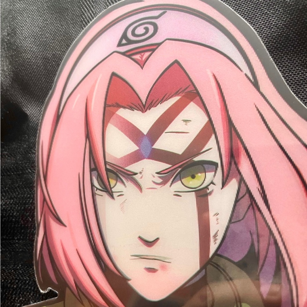 Sakura of the Naruto series 3D motion sticker